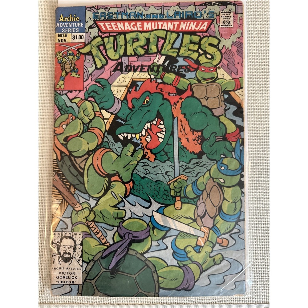 Teenage Mutant Ninja Turtles Adventures #6 (ARCHIE COMICS Publications, Inc....